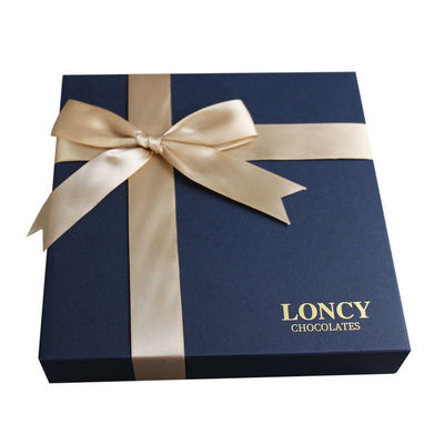 OEM Cosmetic Packaging Box Base And Lid Gift Boxes For Chocolate