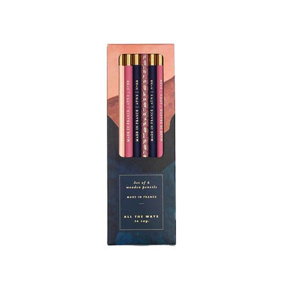 Kraft Paperboard Window Box Packaging Custom Size for Pen Pencil