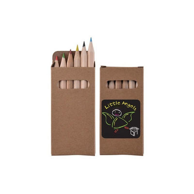 Kraft Paperboard Window Box Packaging Custom Size for Pen Pencil