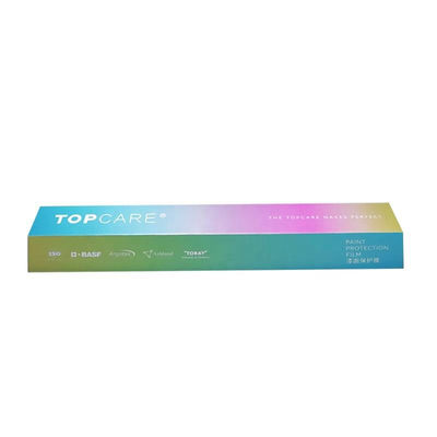 Long Rectangle Corrugated Paper Packaging Tuck Top Carton For Film Protection