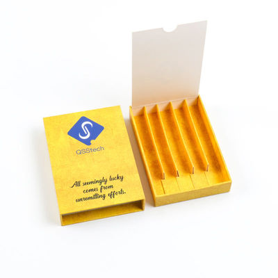 Custom Printing Biodegradable Vape Packaging Box Matt Lamination