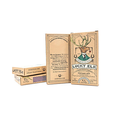 Drawer Tube Vape Packaging Box For Black Cigarette Pre Roll