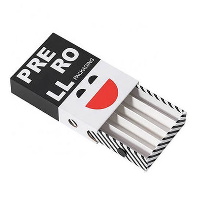 Child Resistant Cone Custom Cigarette Boxes Drawer Tube With Matches