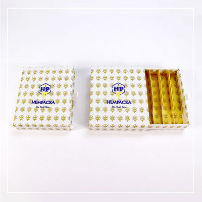 Custom Cardboard Hemp Packaging Box For Pre Rolled Cones Cigarette