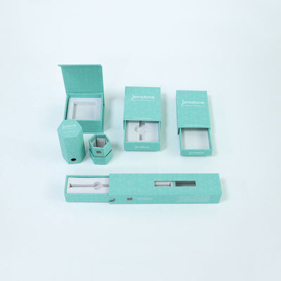 Custom Child Proof Paper Drawer Gift Box For CBD Oil Drop
