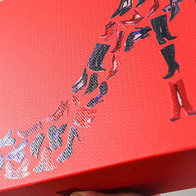 OEM Shoe Packaging Boxes Luxury High Heel Shoe Storage Boxes