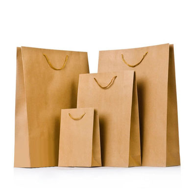Custom Printing Kraft Paper Bag Glossy Lamination Matt Lamination