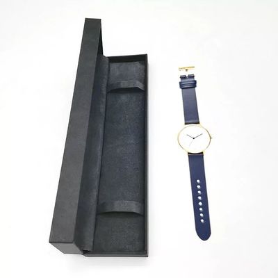 Custom Printing Watch Gift Packaging Box Luxury Black Cardboard