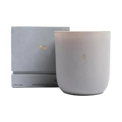 GreyBoard Artpaper Lid And Base Box for candle jar packaging with luxury appearance