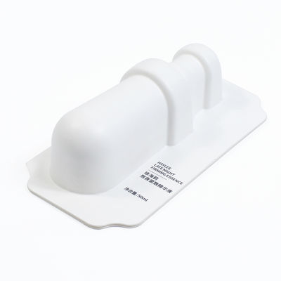 Biodegradable Luxury Cosmetics Paper Molded Pulp Tray Packaging Box With Glue Lid