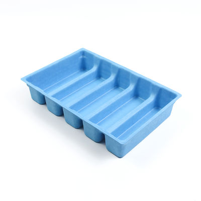 Paper Molded Pulp Tray Packaging Insert Biodegradable For Products Protection