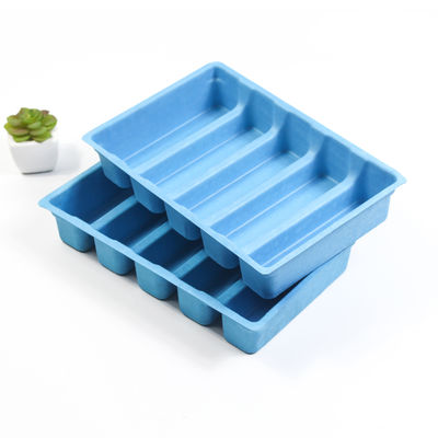 Paper Molded Pulp Tray Packaging Insert Biodegradable For Products Protection
