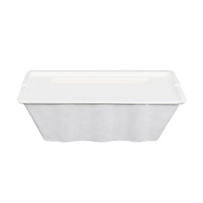 Sugarcane Bagasse / Paper Molded Pulp Tray Box Biodegradable Toothpaste Toothbrush Insert
