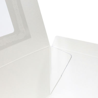 Rectangle Salad Fruit Lunch Disposable Fast Food Packaging Kraft Paper With Matt Lamination