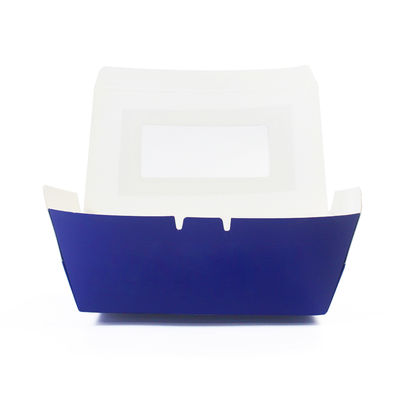Disposable Fast Food Packaging Recyclable Rectangle For Salad Fruit Lunch Takeaway