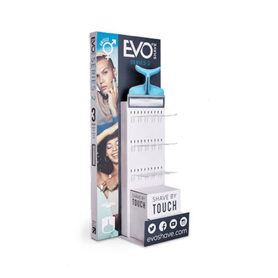 Retail Custom Pop&Pos Phone Case Peg Hook Counter Cardboard Floor Display Shelves Stand House Box Solutions