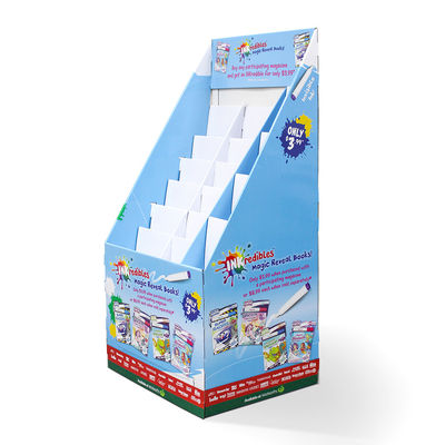 Retail Promotional Funko Pop Children Brush Product Folding Stable Thick Cardboard Display Racks Counter Shelves Stand