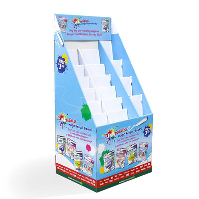 Retail Promotional Funko Pop Children Brush Product Folding Stable Thick Cardboard Display Racks Counter Shelves Stand