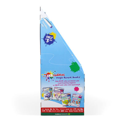 Retail Promotional Funko Pop Children Brush Product Folding Stable Thick Cardboard Display Racks Counter Shelves Stand