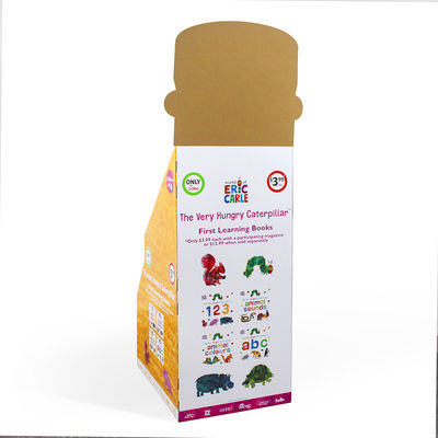 Custom Stable Retail Supermarket Shop Pod Pop Children Toy Book Magazine Shelf Cardboard Body Floor Display Racks Stands