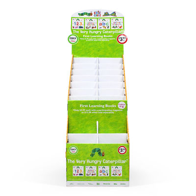 Retail Supermarket Shop Pod Pop Children Toy Book Magazine Shelf Cardboard Body Floor Display Racks Stands Counter