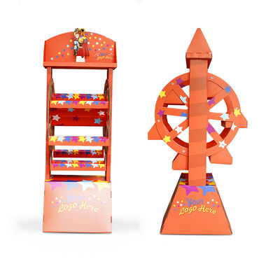 Advertising Pop Cardboard Display Unit Box Carton Small Counter Table Top Display Stand