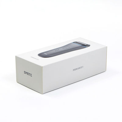 Glossy Lamination Electric Razor Paper Lid With Base Gift Box for Custom Printing