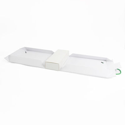 Luxury Custom Logo Folding Package Box Magnetic Closure Cosmetic Gift Paper Box With Rope Handle