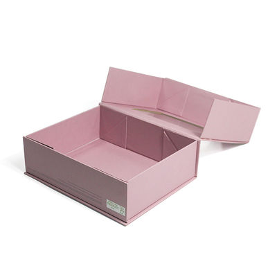 Custom Printed Luxury Festival Packaging Handmade Magnetic Gift Box With Windows For Cosmetic Toy Model
