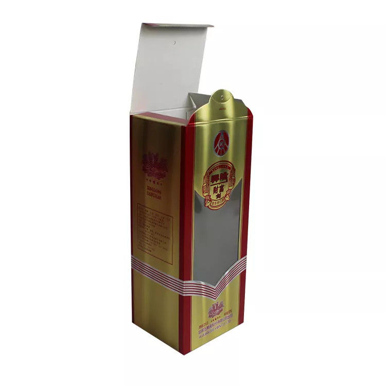 Carton Watch Box Gift Packaging PVC Window Wine Cardboard Box