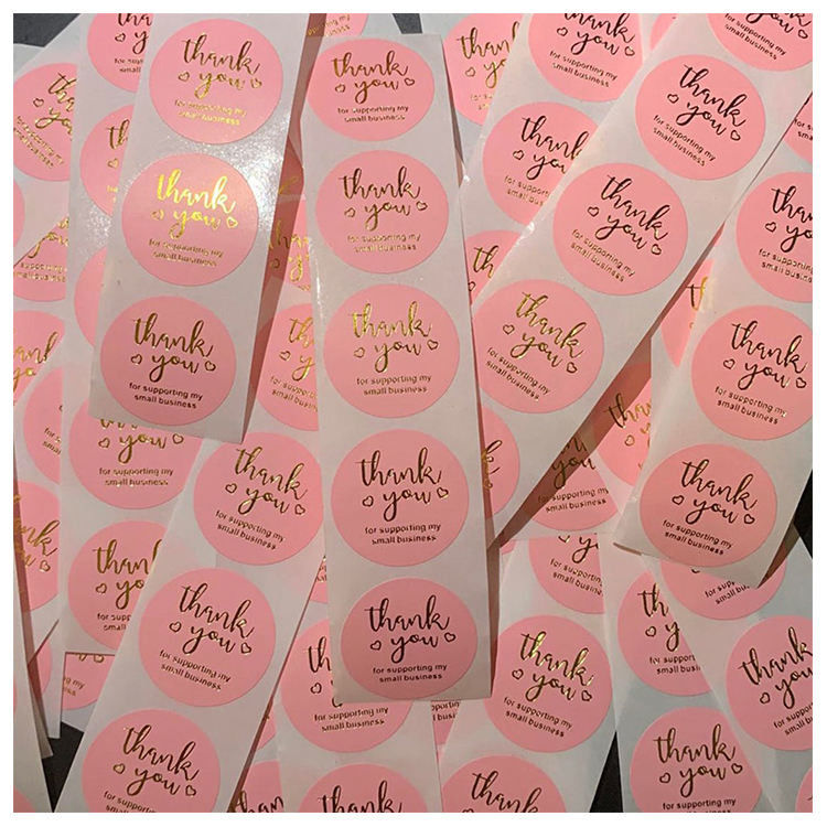 Self Adhesive Offset Printing Stickers Waterproof  Vinyl Label Stickers