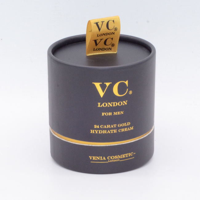 Custom Printing Packaging Box Cyliner Cloth Handle Base And Lid Box for Cosmetic Perfume