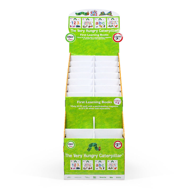 Custom Stable Retail Supermarket Shop Pod Pop Children Toy Book Magazine Shelf Cardboard Body Floor Display Racks Stands